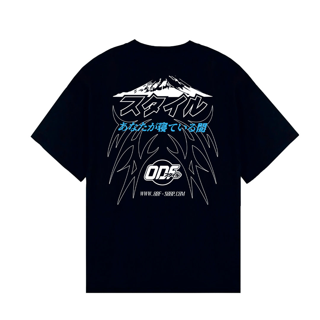 T-shirt "Fuji" (Black)