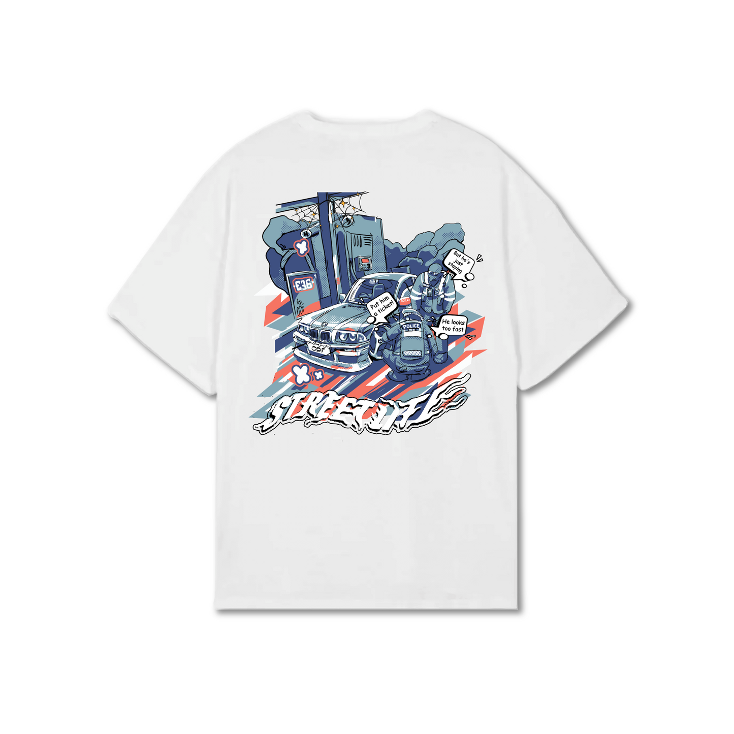 T-shirt "E36" White