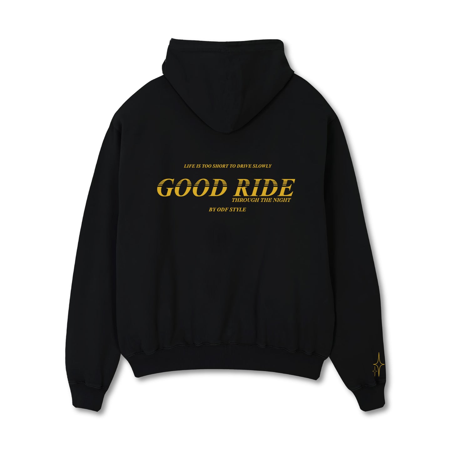 Hoodie "Good Ride" Black