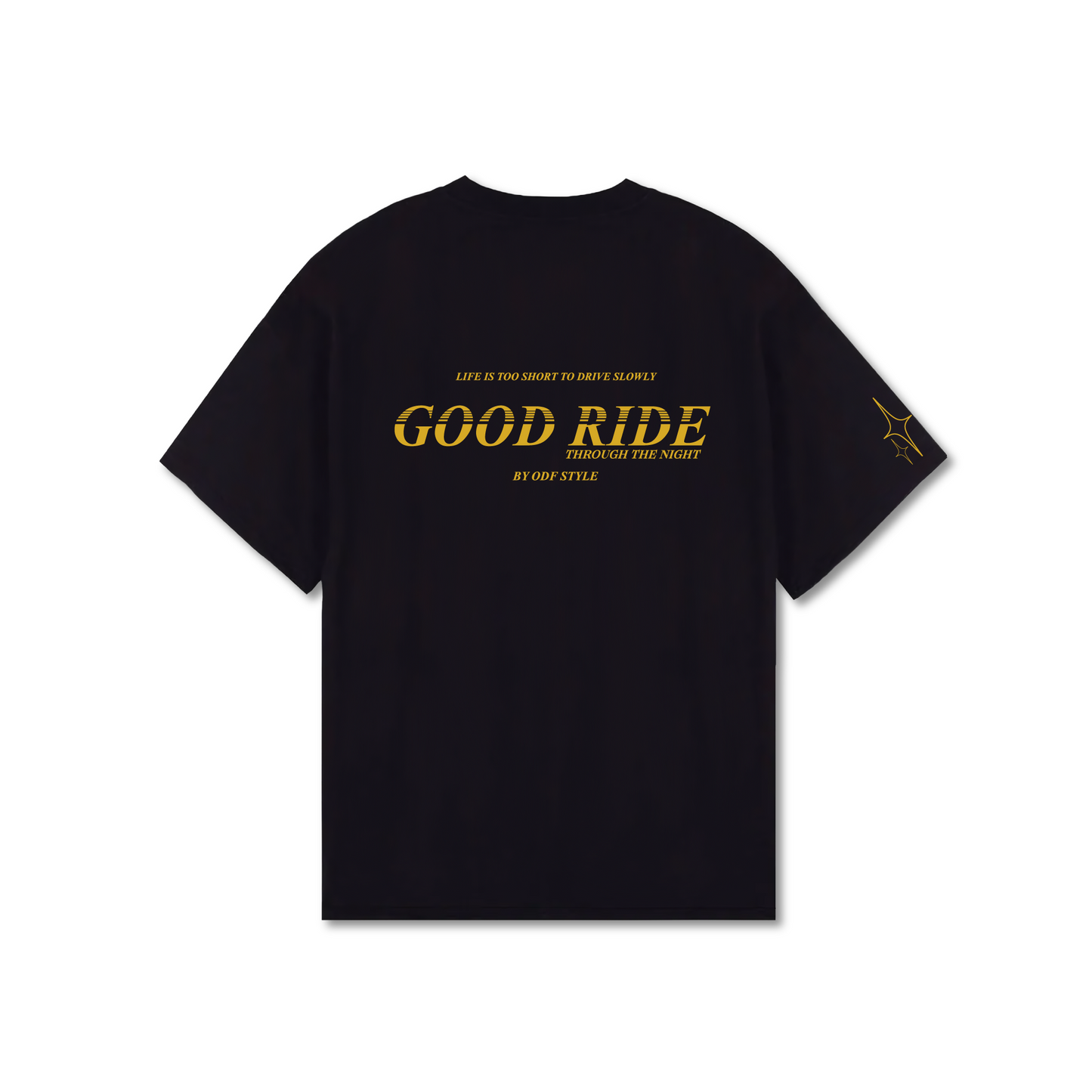 T-shirt "Good Ride" Black
