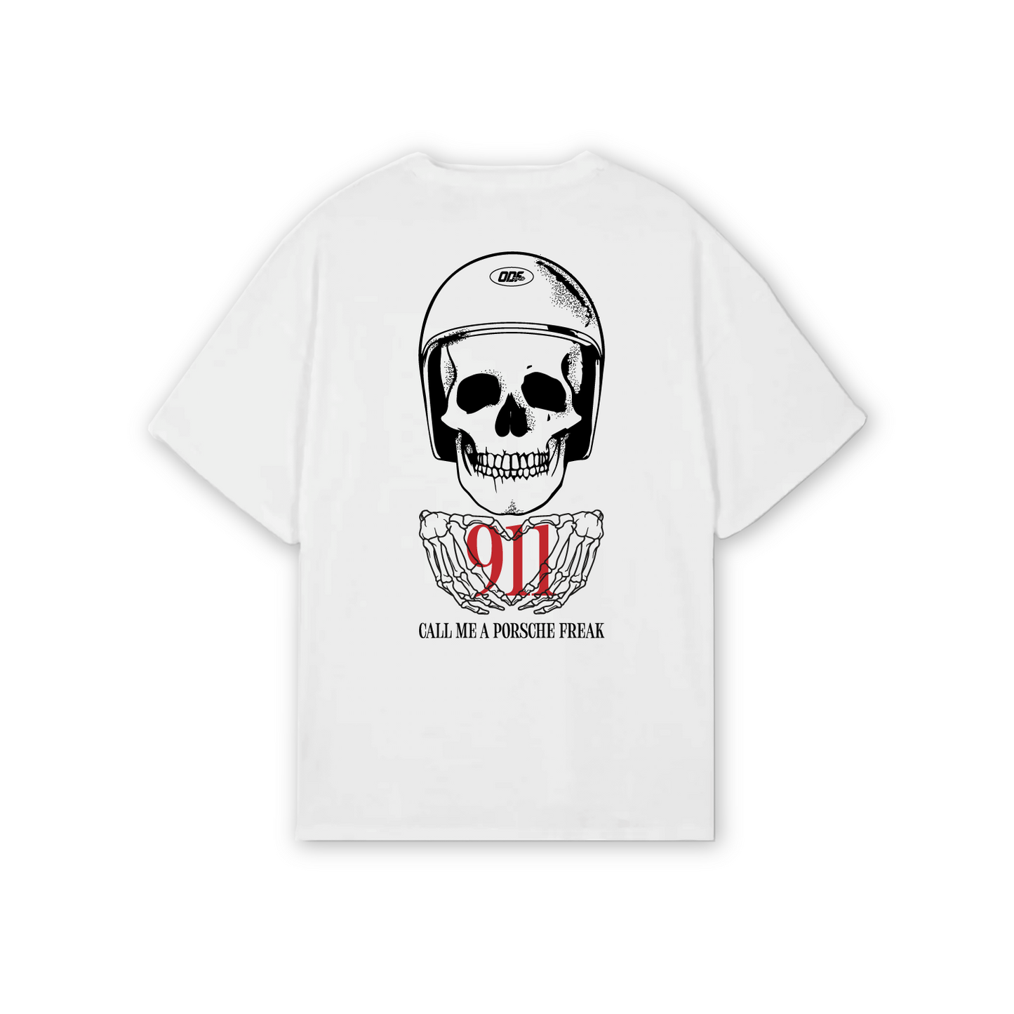 T-shirt "Call Me Porsche" White