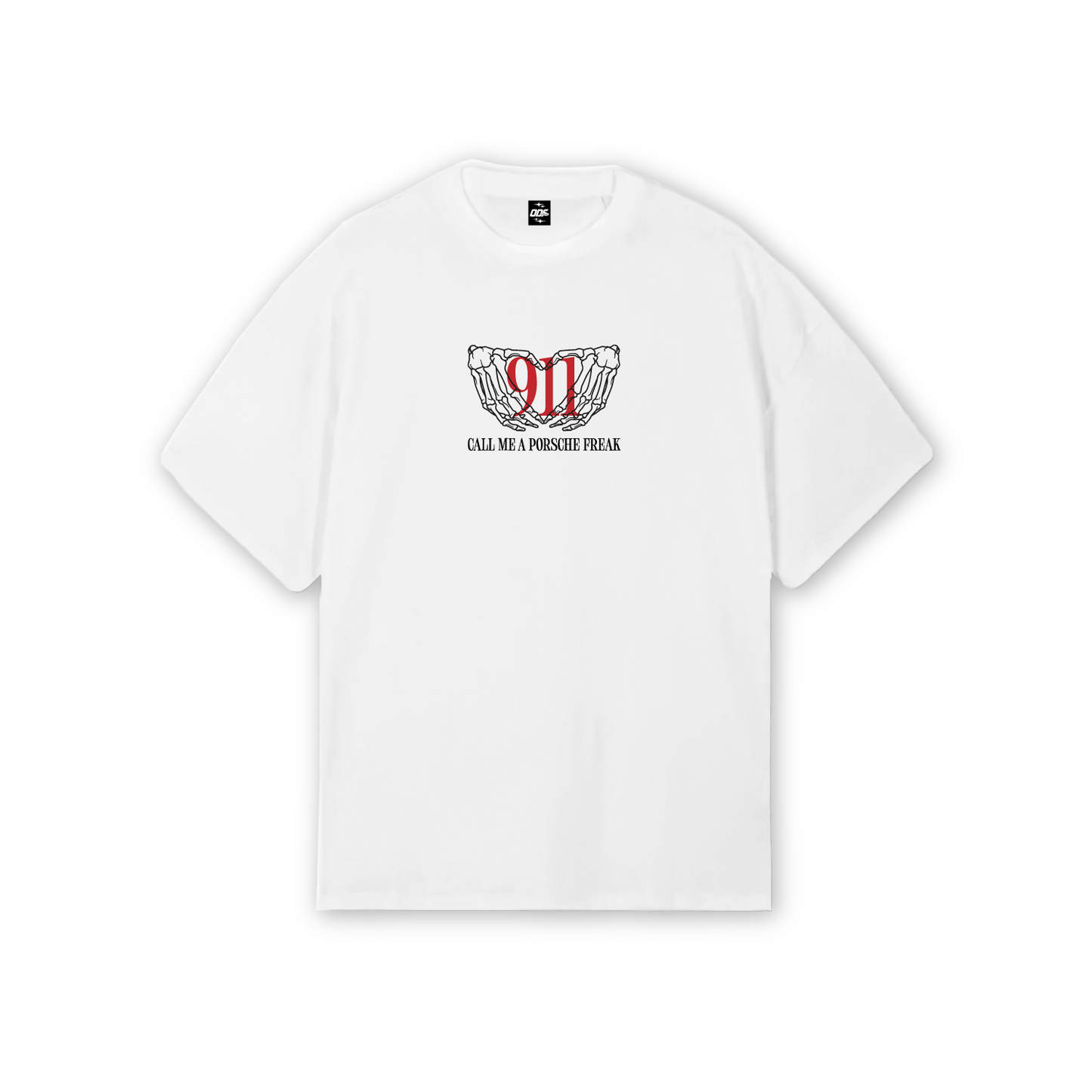 T-shirt "Call Me Porsche" White