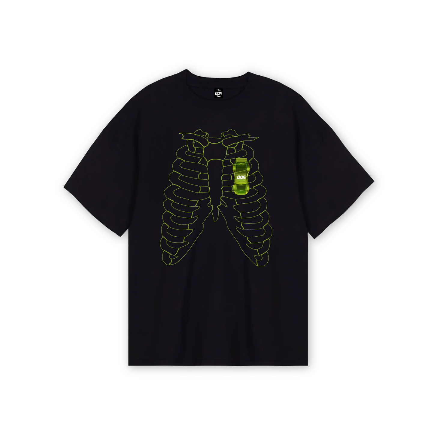 T-shirt "Emanation Bones" Black