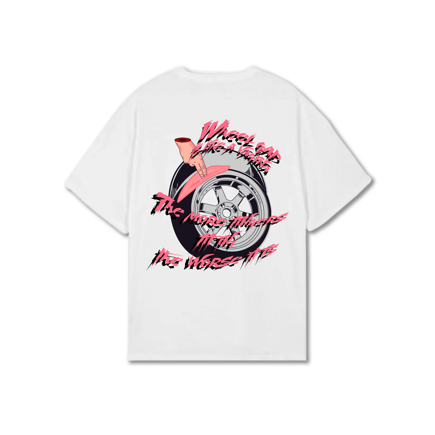 T-shirt "Wheel Gap" White