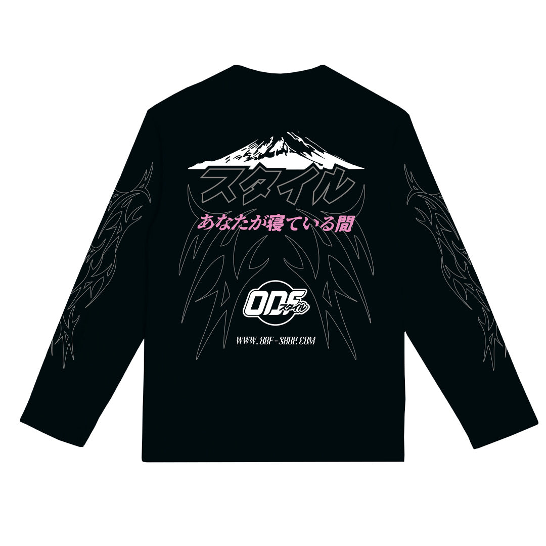 Long "Fuji" (Black)