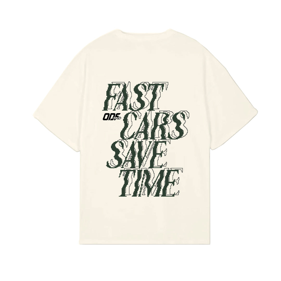 T-shirt "FAST CARS" (White)