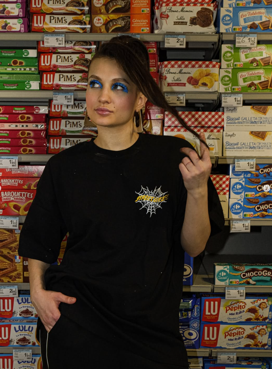 T-shirt "StreetLife Web" Black