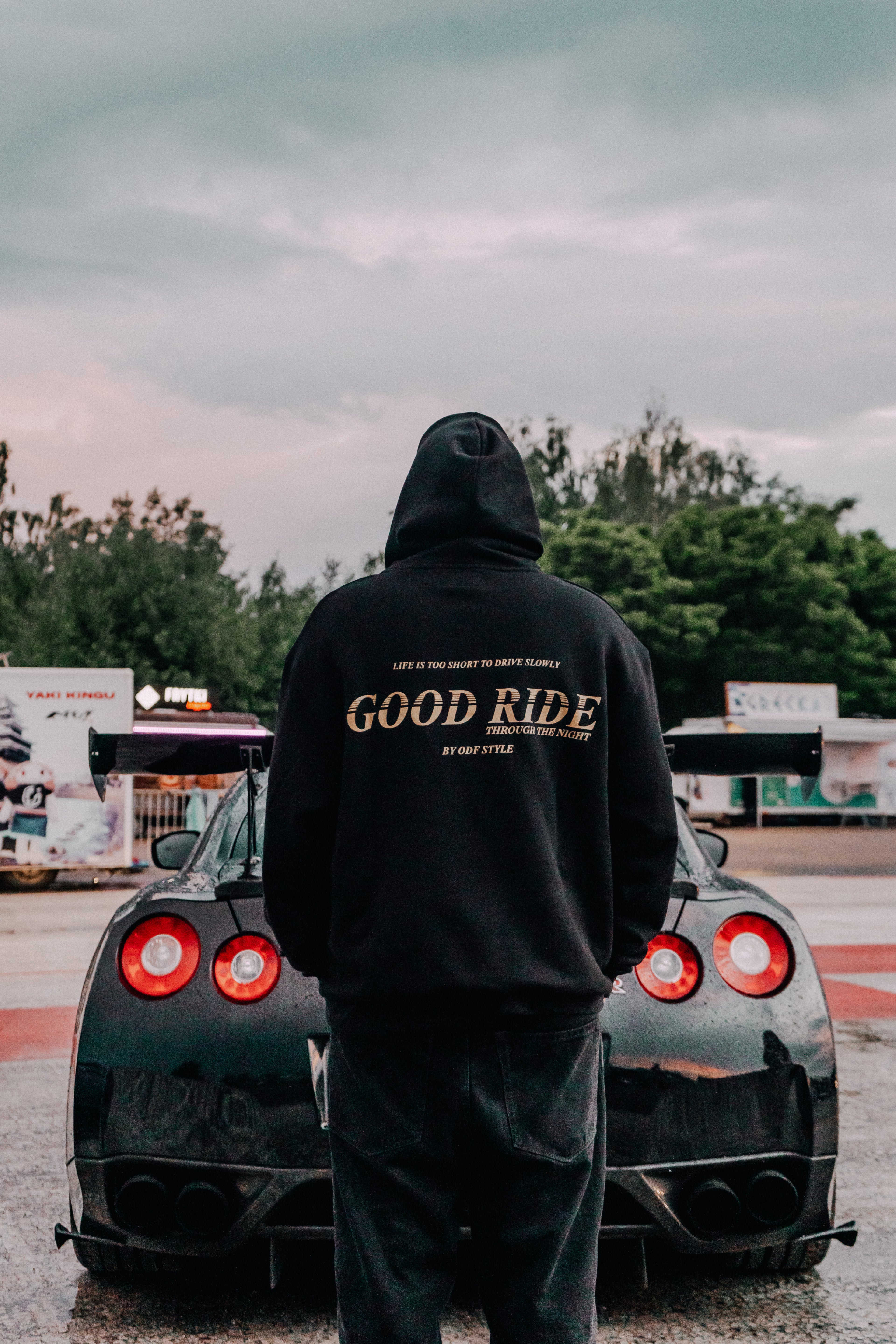 Hoodie "Good Ride" Black