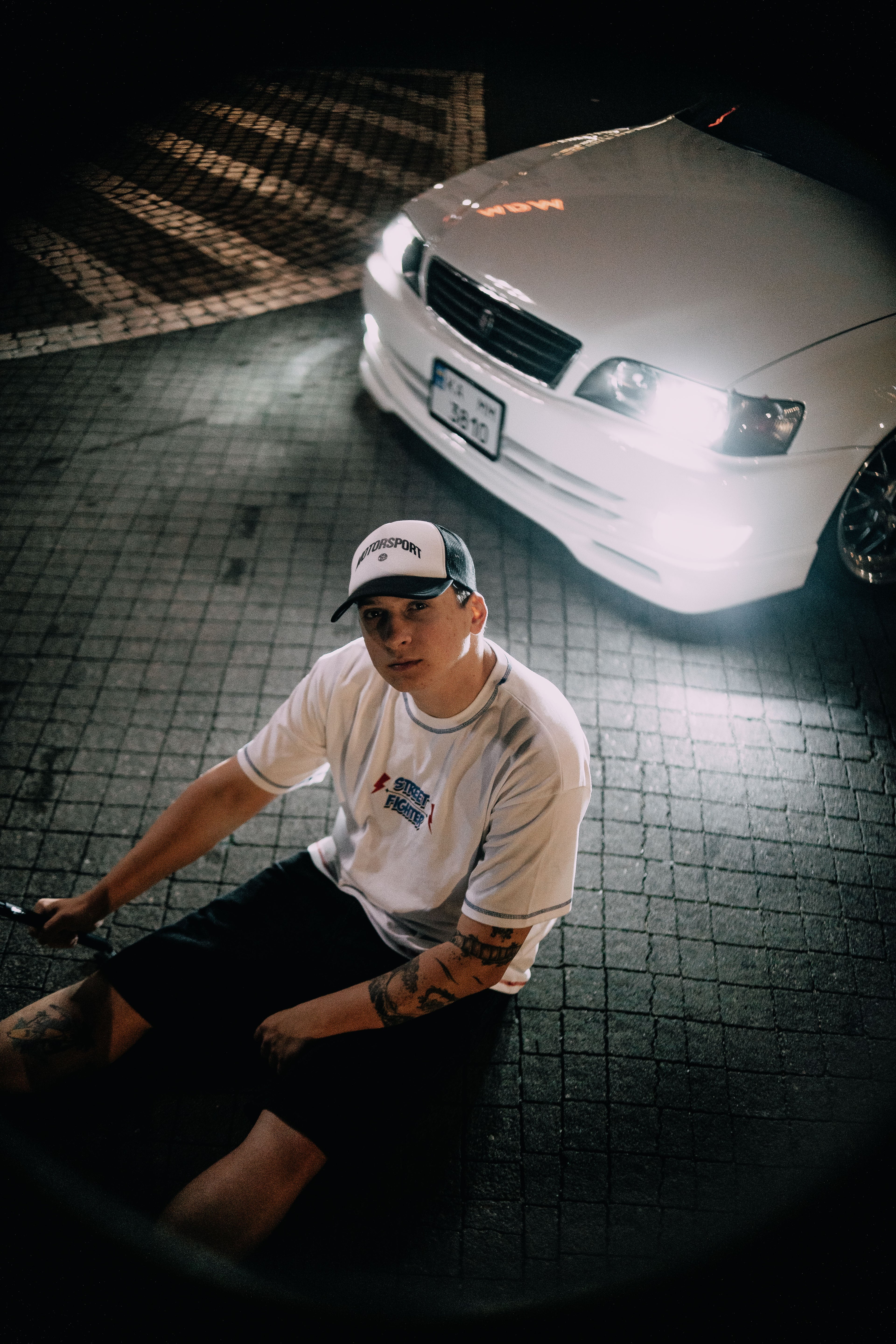 T-shirt "Street Fighter" White