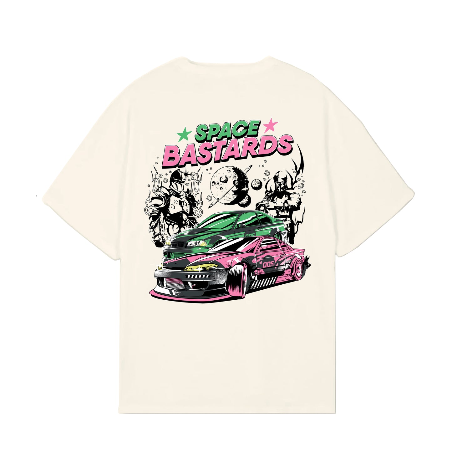 T-shirt "Space Bastards" (White)