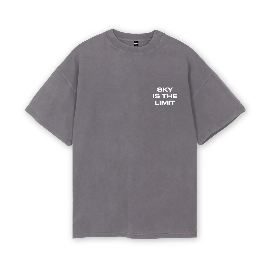 T-shirt "Sky Is The Limit" Stone Grey