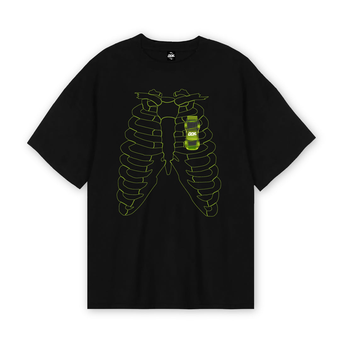 T-shirt "Emanation Bones" Black