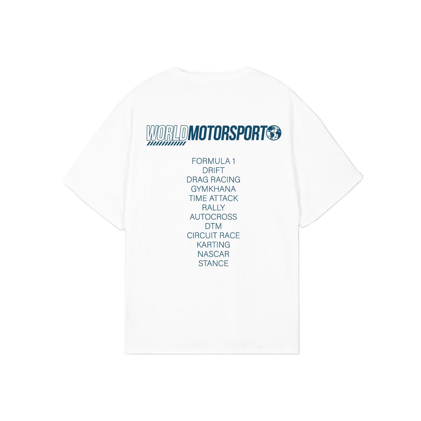 T-shirt "World Motorsport" White