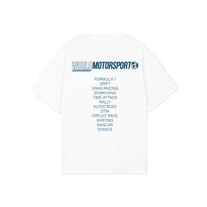 T-shirt "World Motorsport" White