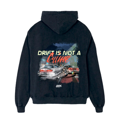 Hoodie ZIP "Drift Is Not a Crime"