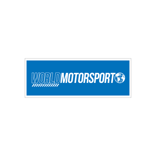 Rectangular sticker "Motorsport"