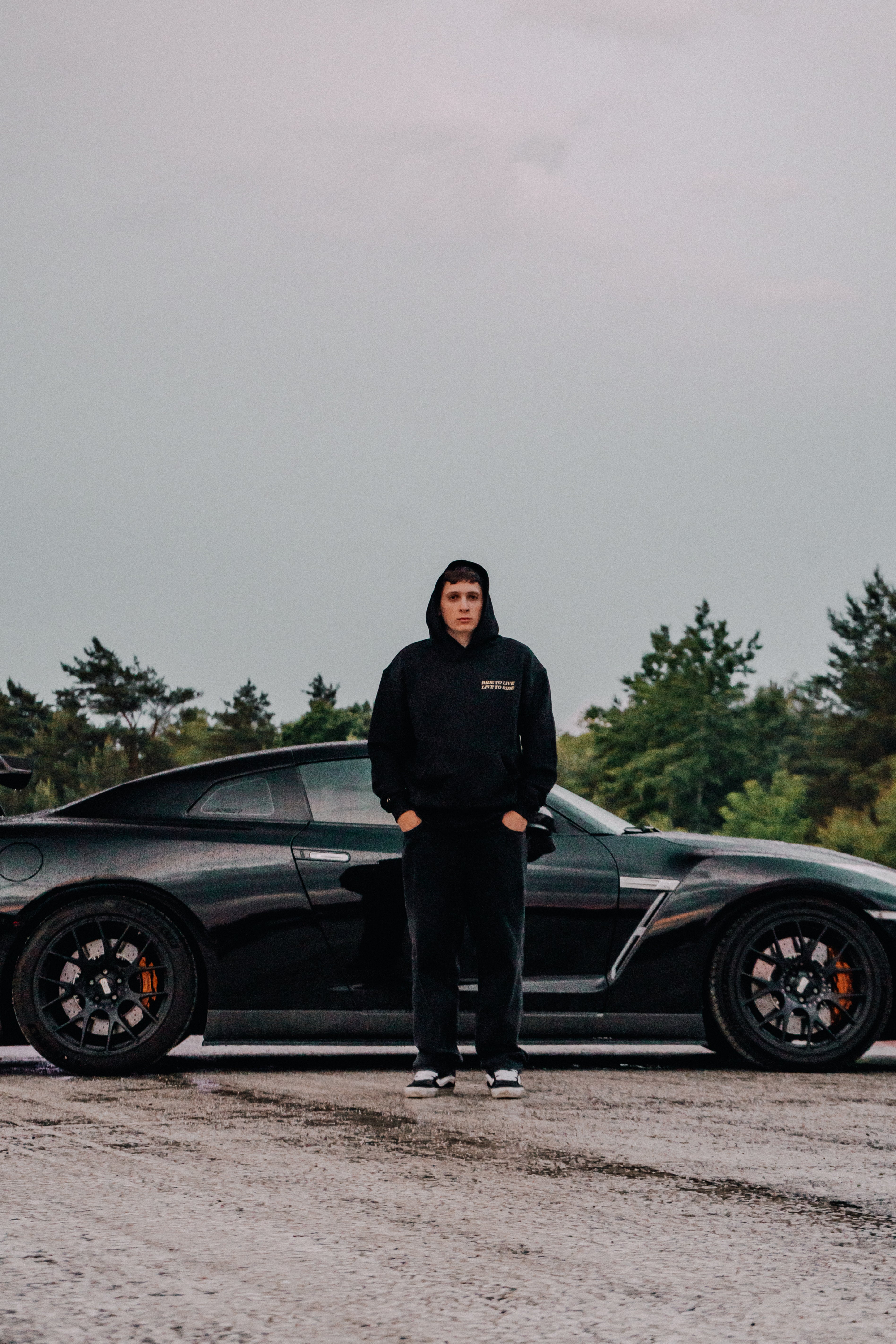 Hoodie "Good Ride" Black