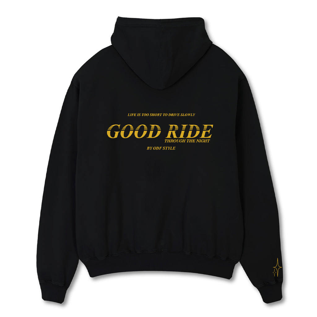 Hoodie "Good Ride" Black