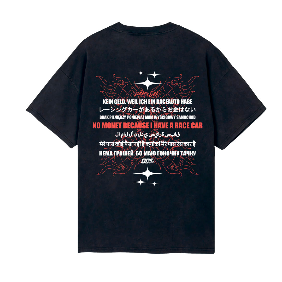 T-shirt "NO MONEY"