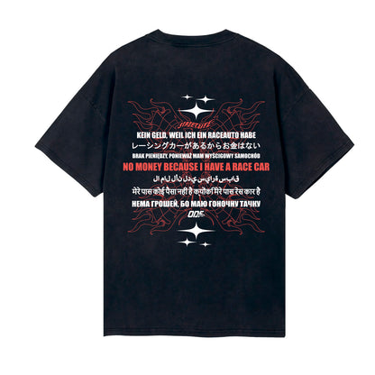 T-shirt "NO MONEY"