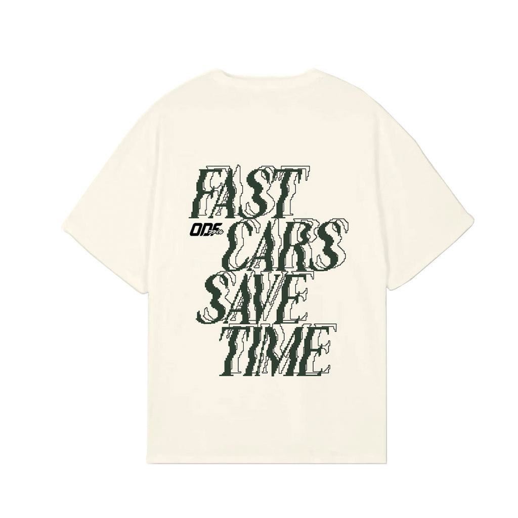 T-shirt "FAST CARS" (White)