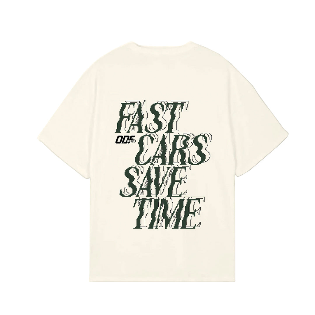 T-shirt "FAST CARS" (White)