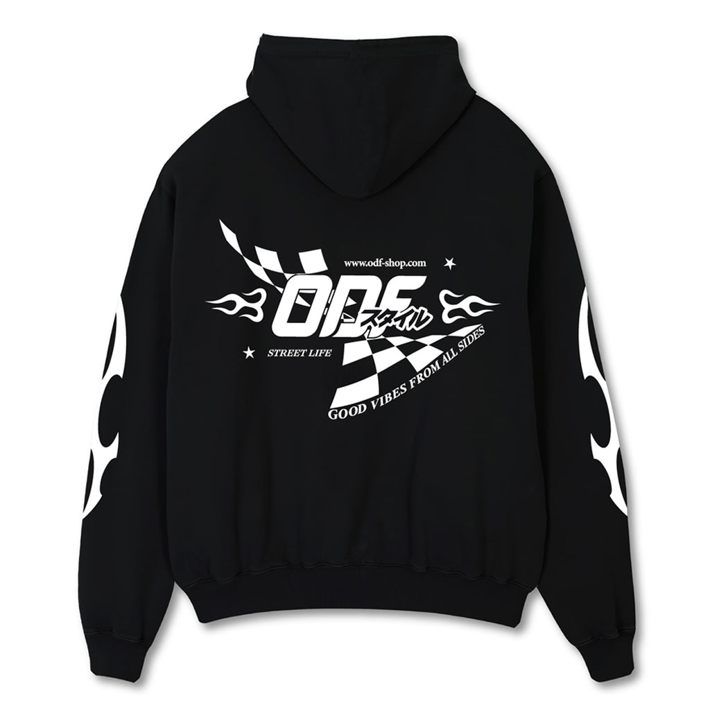 Hoodie "ODF" Black