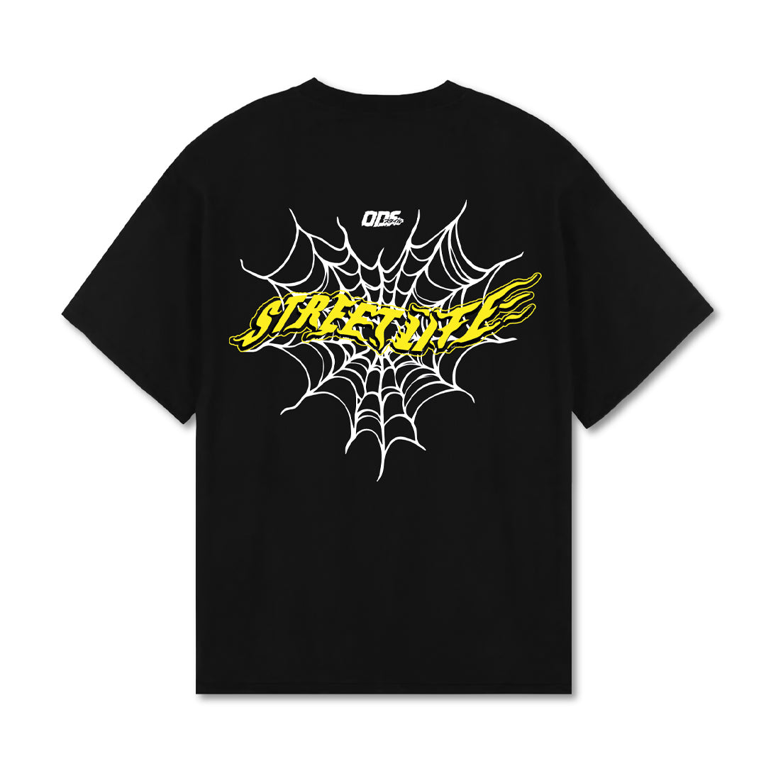 T-shirt "StreetLife Web" Black