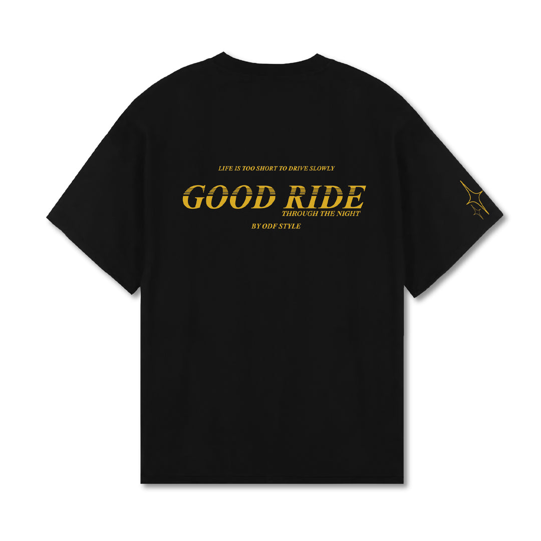 T-shirt "Good Ride" Black