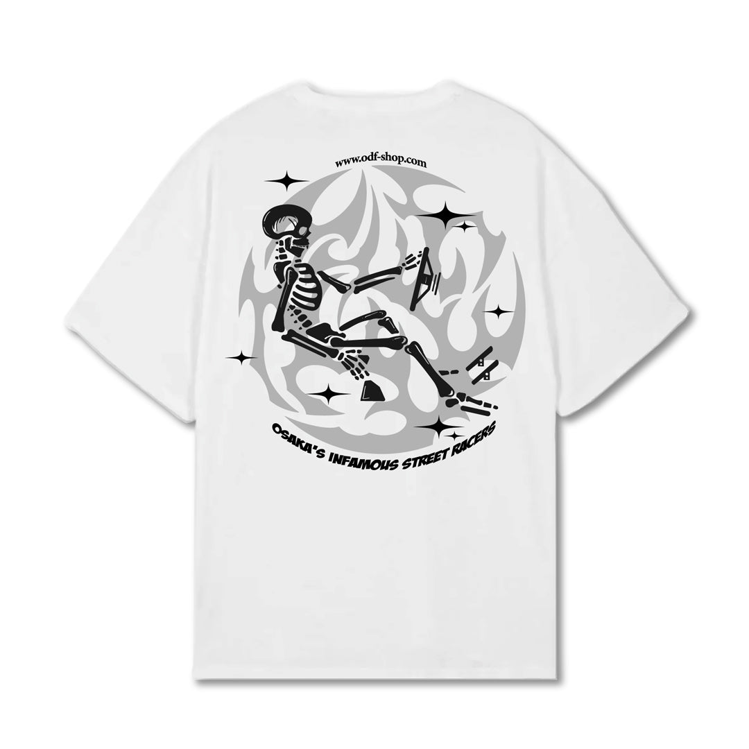 T-shirt "Skeleton" White