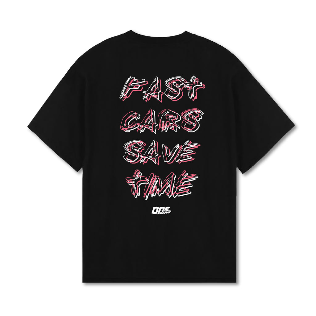 T-shirt "Fast Cars" Black