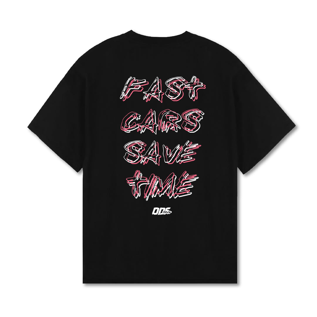 T-shirt "Fast Cars" Black