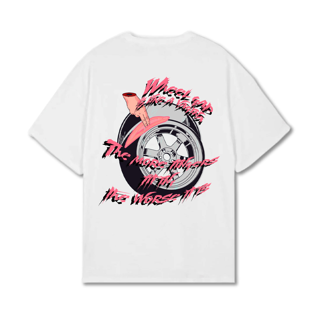 T-shirt "Wheel Gap" White