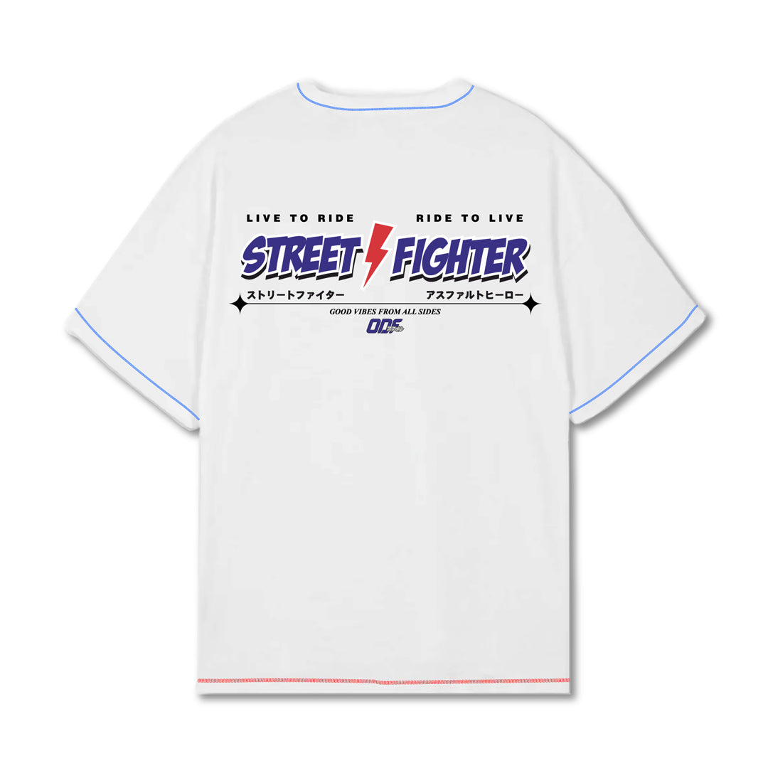 T-shirt "Street Fighter" White