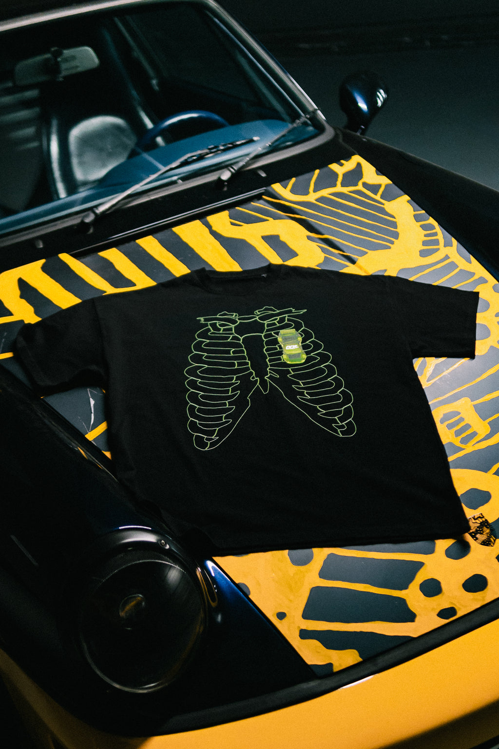 T-shirt "Emanation Bones" Black