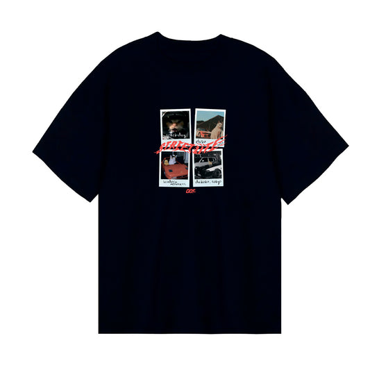T-shirt "Street Life Memories Cats" (Black)