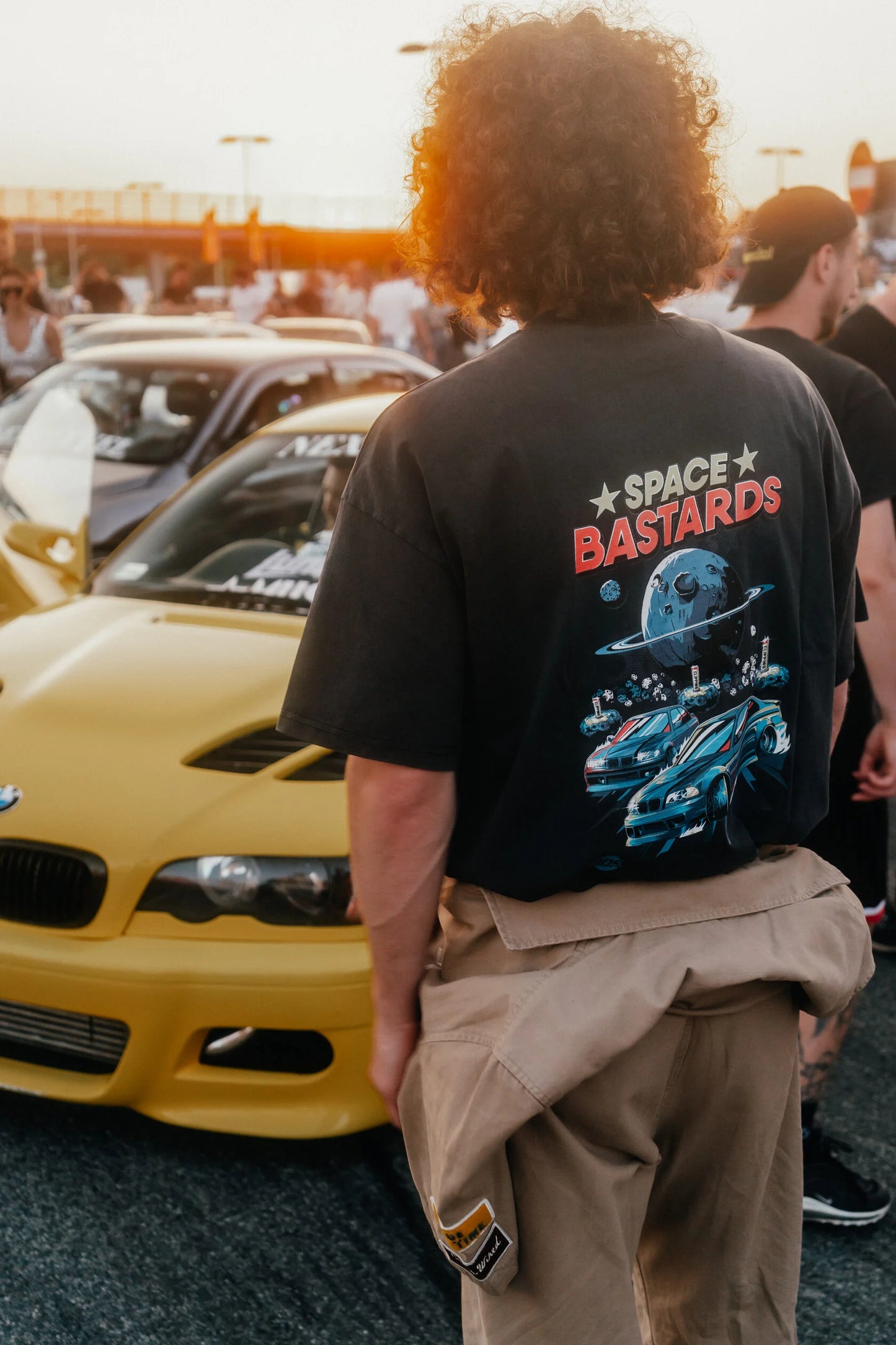 T-shirt "Space Bastards" Vintage Black