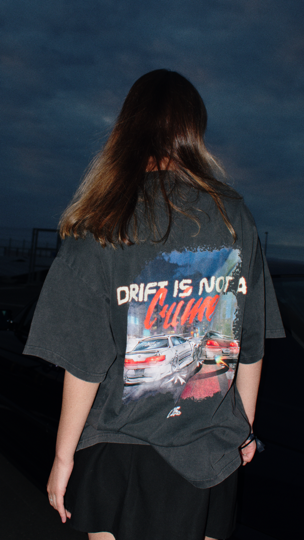 T-shirt "Drift Is Not a Crime"
