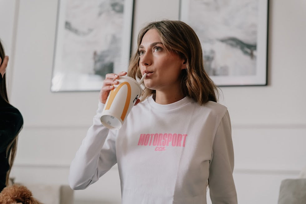 Top Long "Motorsport" (White)