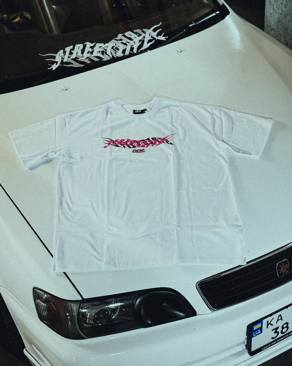 T-shirt "Fast Cars" White