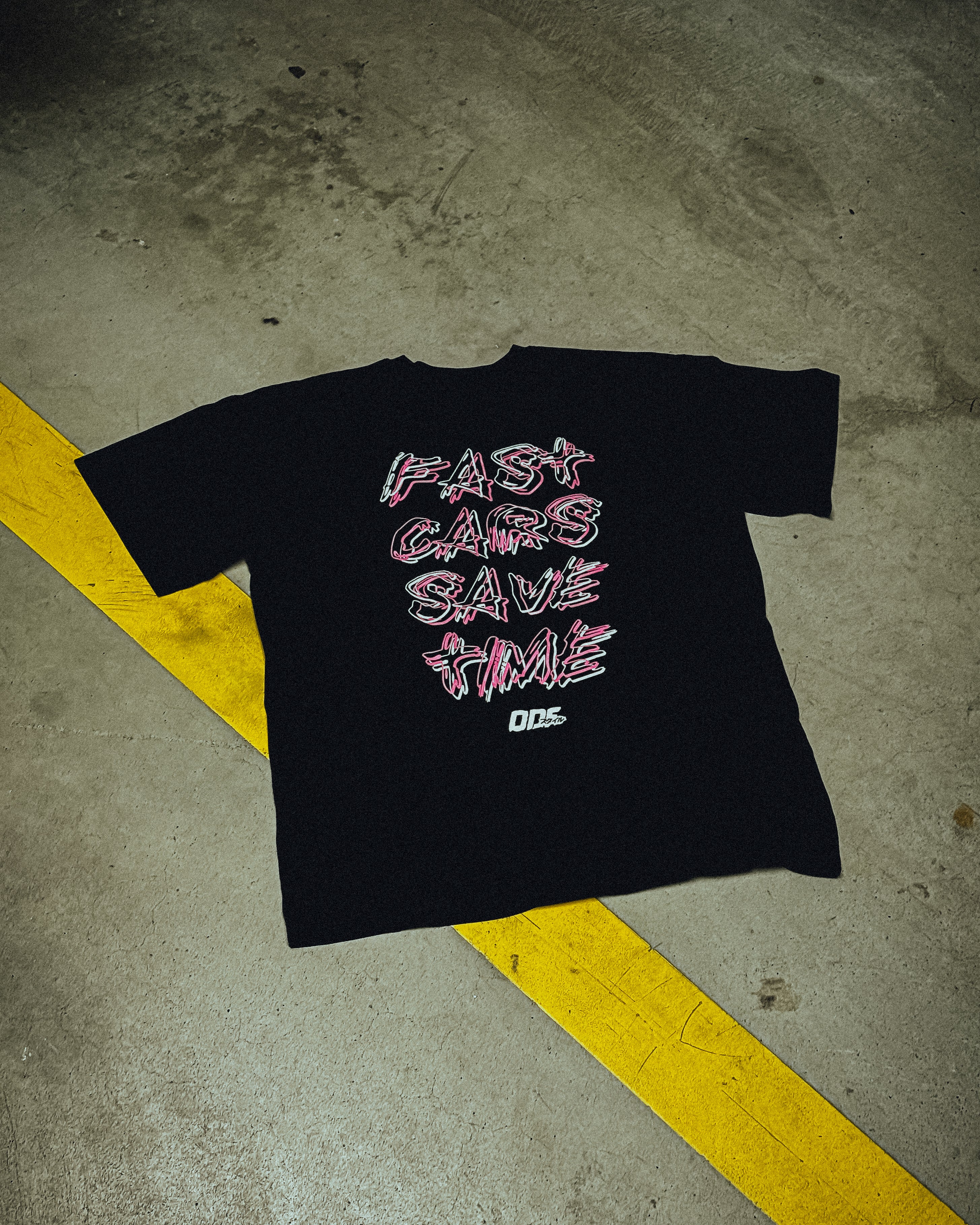 T-shirt "Fast Cars" Black