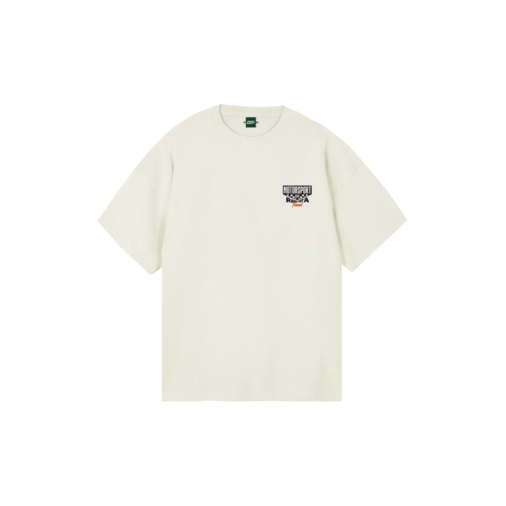Le Man White T-Shirt