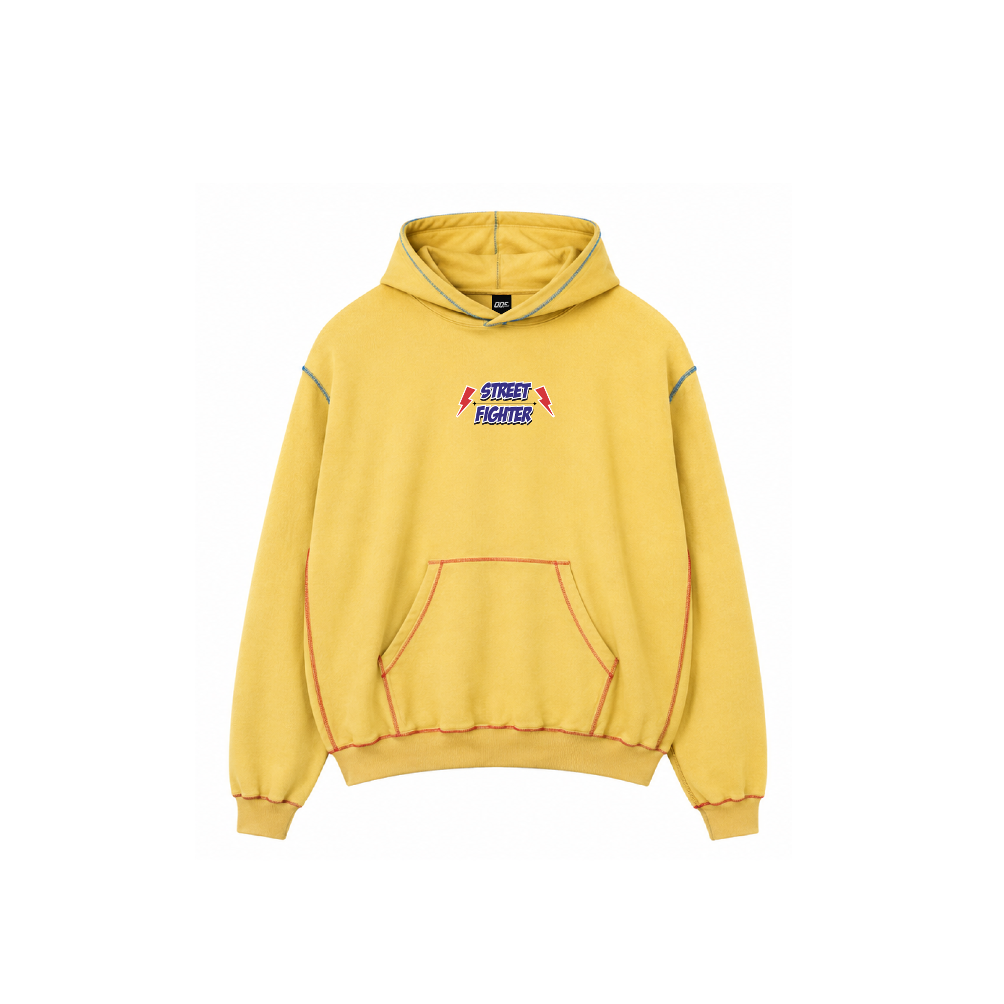 Street Fighter Yellow Hoodie