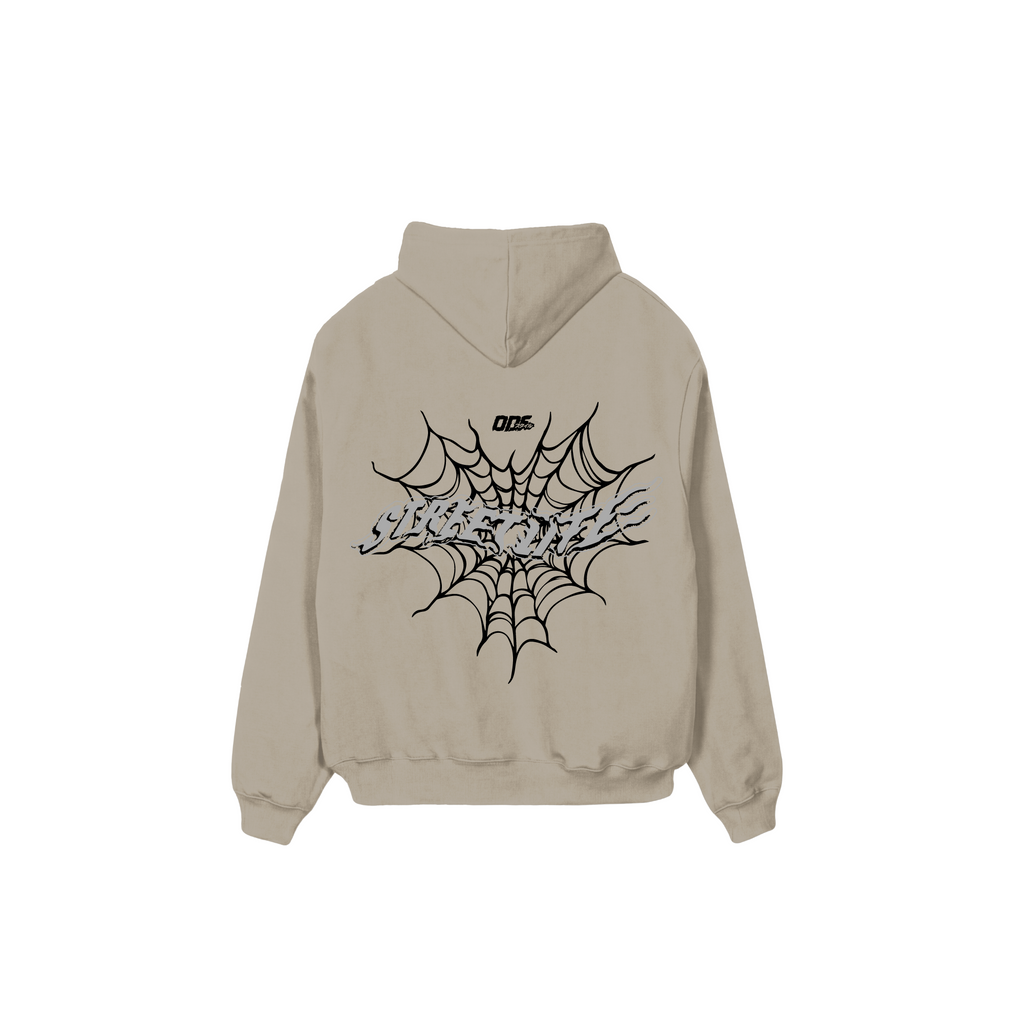 Steetlife Web Beige Hoodie