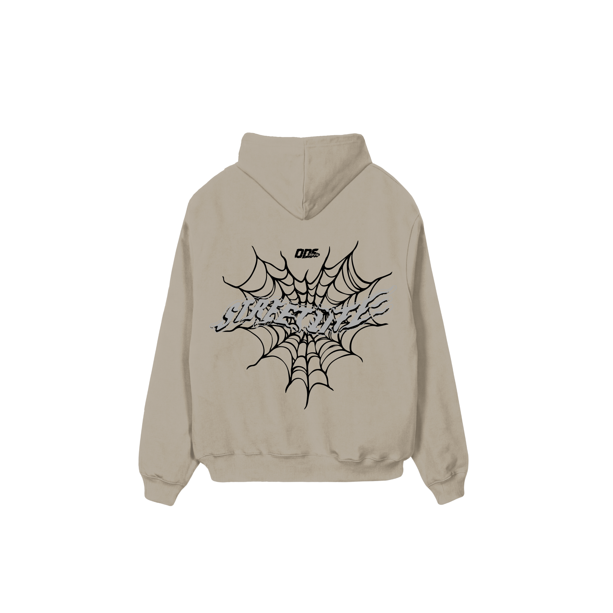 Steetlife Web Beige Hoodie